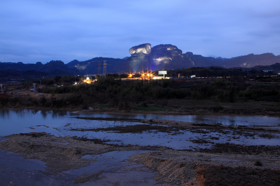 夜幕大王峰 摄影 老过