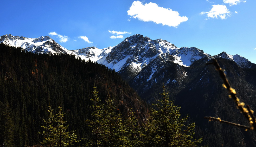 九寨沟雪山 摄影 liuguorong