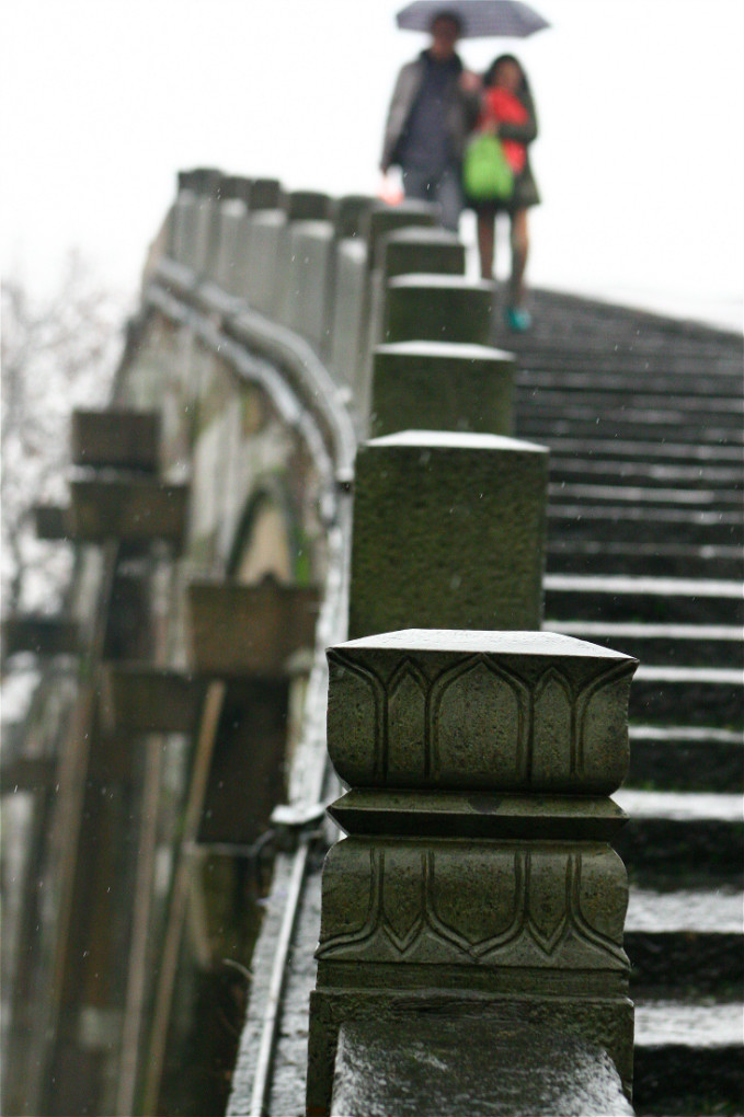 雨中的拱宸桥 摄影 段工