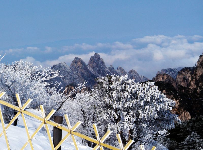 黄山雪景 摄影 老咪