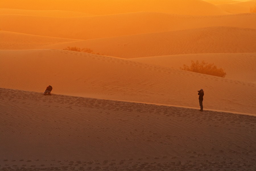 日出，Sand Dunes 摄影 ufenn