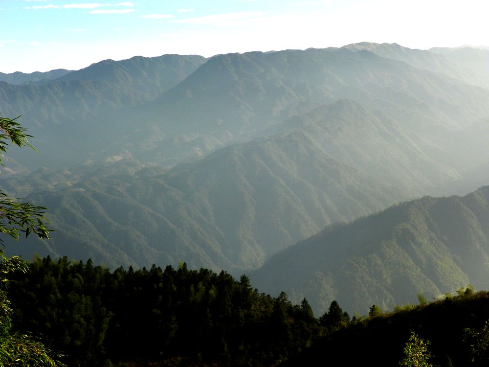 南风面 摄影 远山湖泊