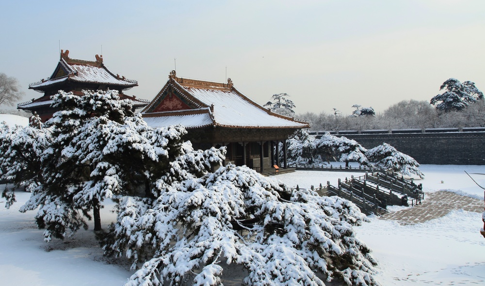 昭陵雪霁--15 摄影 石泉山人