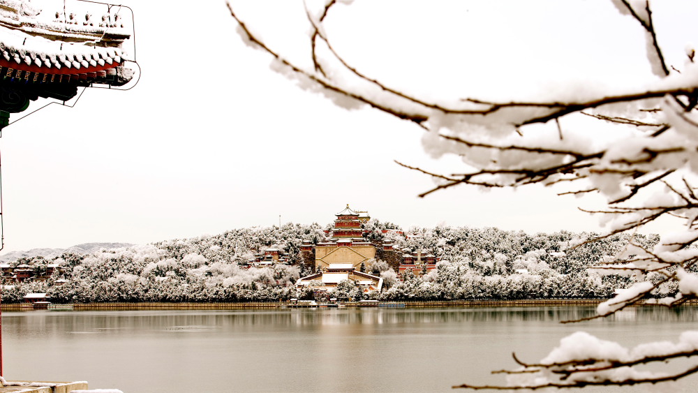 春雪佛香阁 摄影 逍二