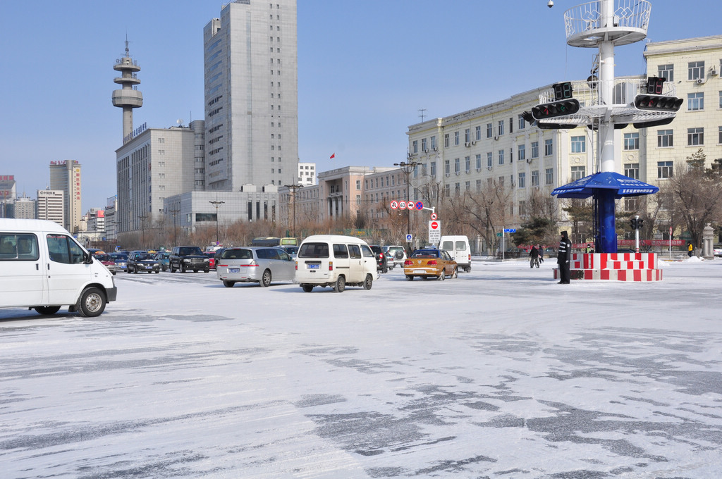 《风雪无阻》 摄影 日行千里