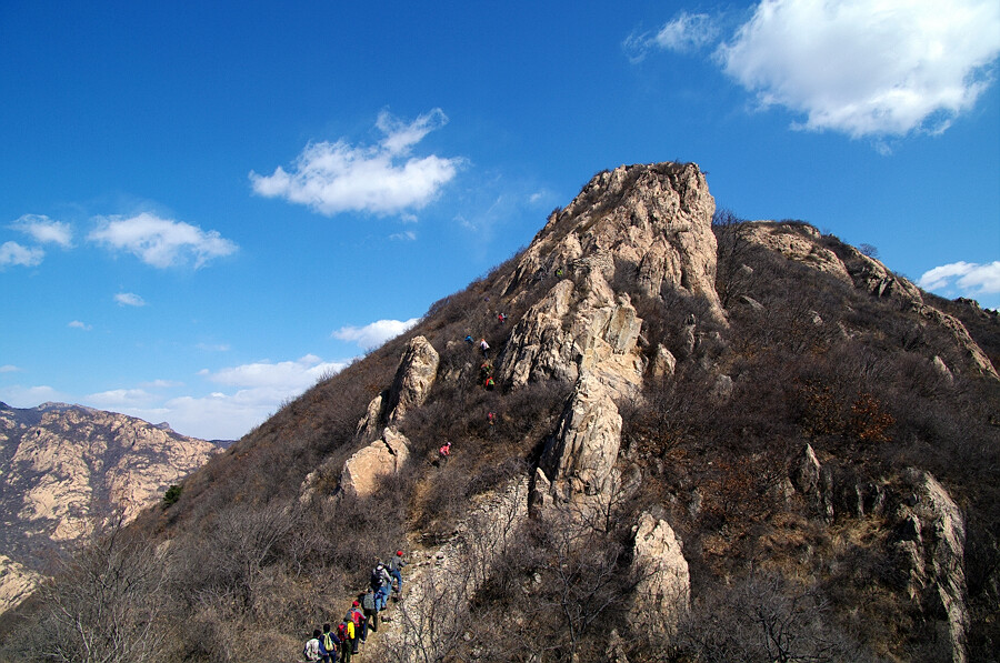 攀登顶峰 摄影 秦皇岛土豆