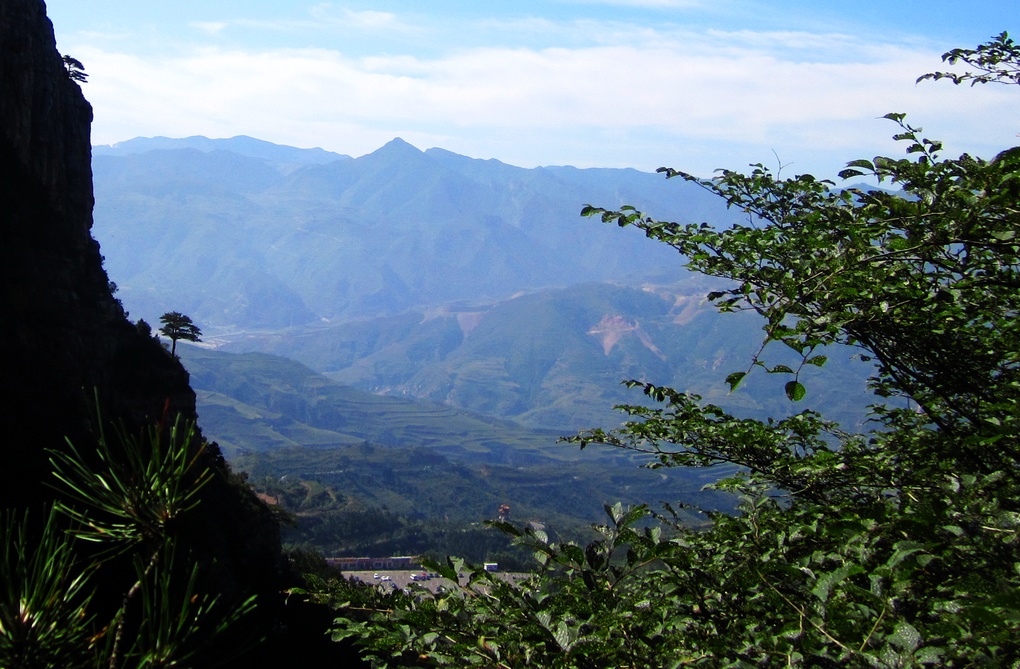 北岳恒山风光--天峰远眺 摄影 石泉山人