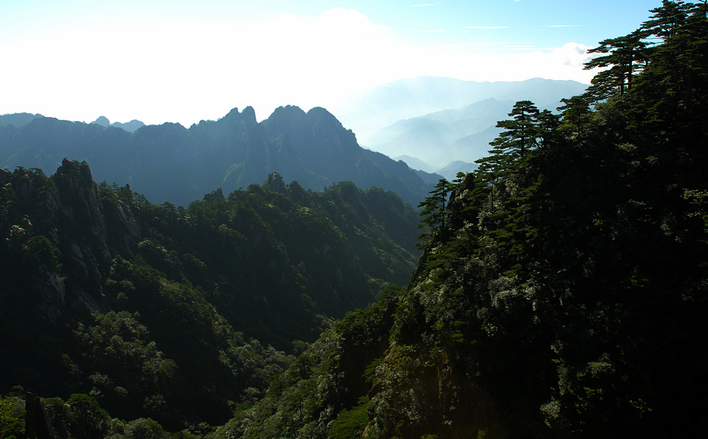 黄山风光 摄影 食草马