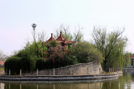 公园美景——湖心岛 摄影 gongmf