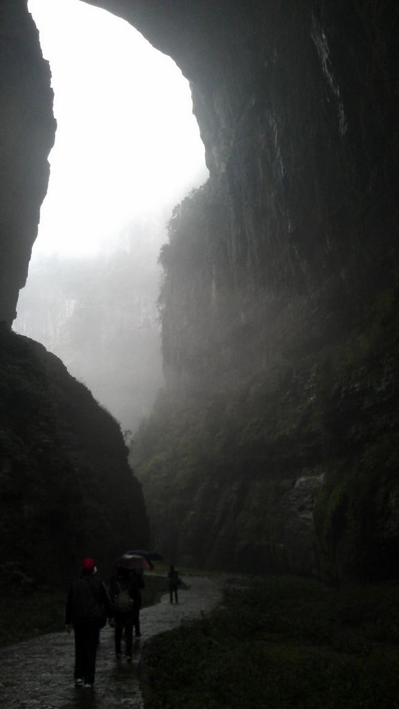 天坑印象2 摄影 高山人家