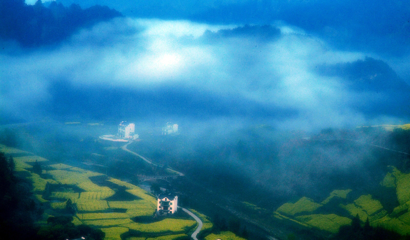 石潭春色 摄影 靠山屯