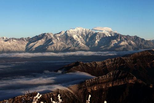 雪山初晨 摄影 Johnqinzw