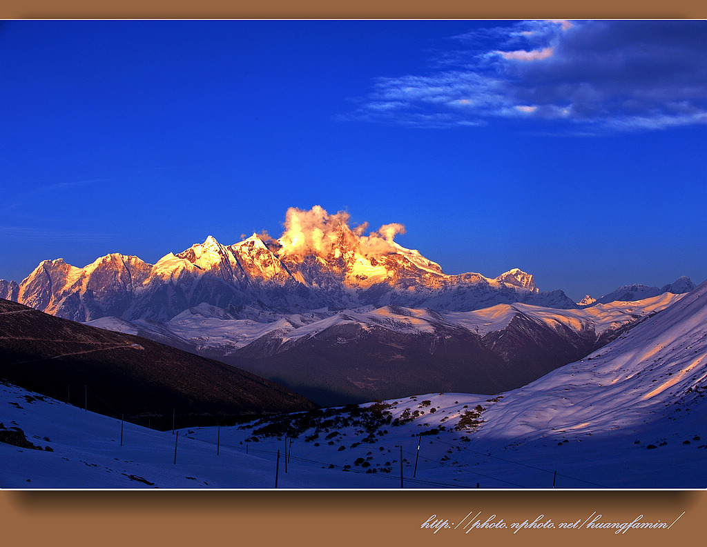 守望南加巴瓦峰的美丽 摄影 云中人家