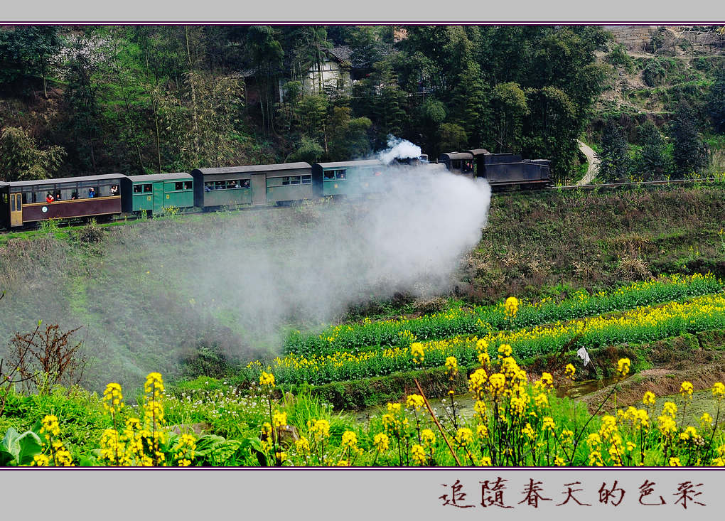 嘉阳小火车 （ 4  ） 摄影 竹林後山人