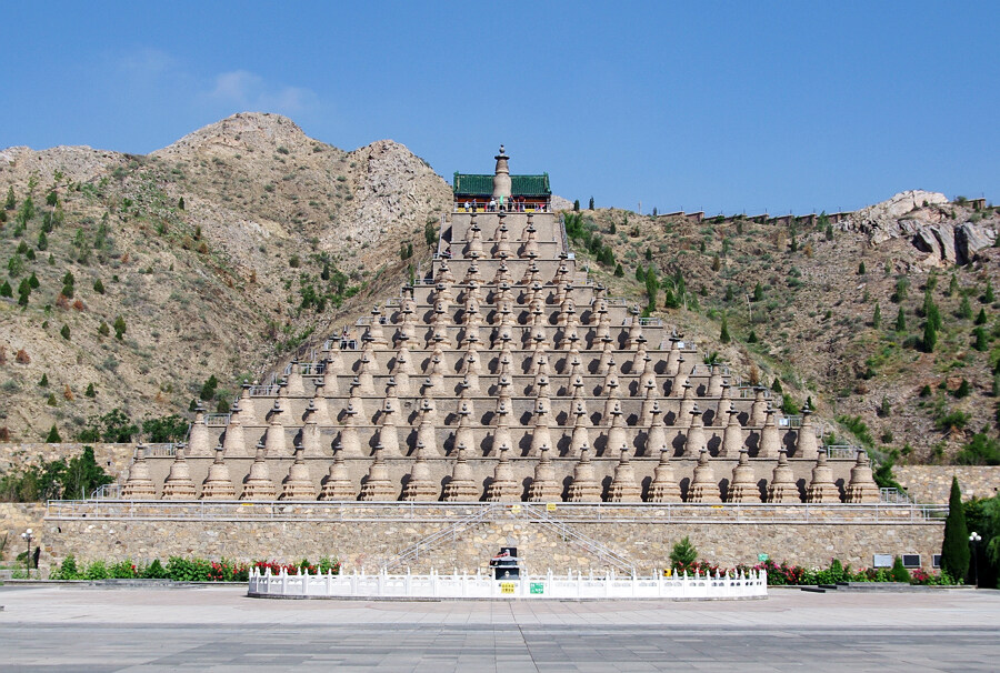 宁夏青铜峡108塔 摄影 秦皇岛土豆