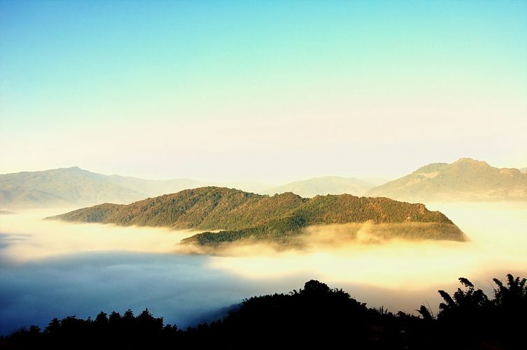 太阳出来了 摄影 七彩玲玲