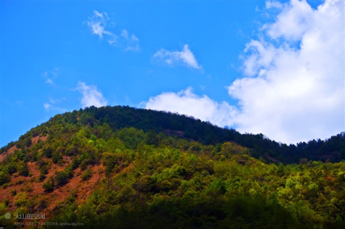 青山蓝天 摄影 昆明大山