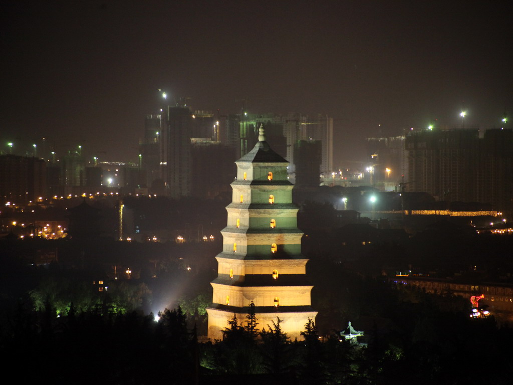 大雁塔夜景 摄影 老胖子学习