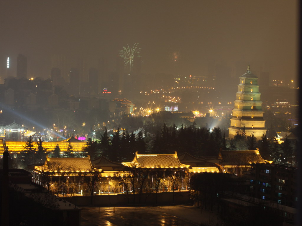 大雁塔夜景 摄影 老胖子学习