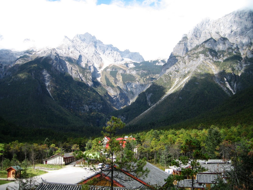 雪山小村 摄影 如松之盛