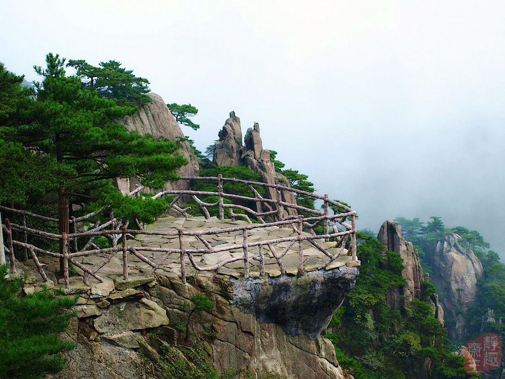 黄山望景台 摄影 静趣斋