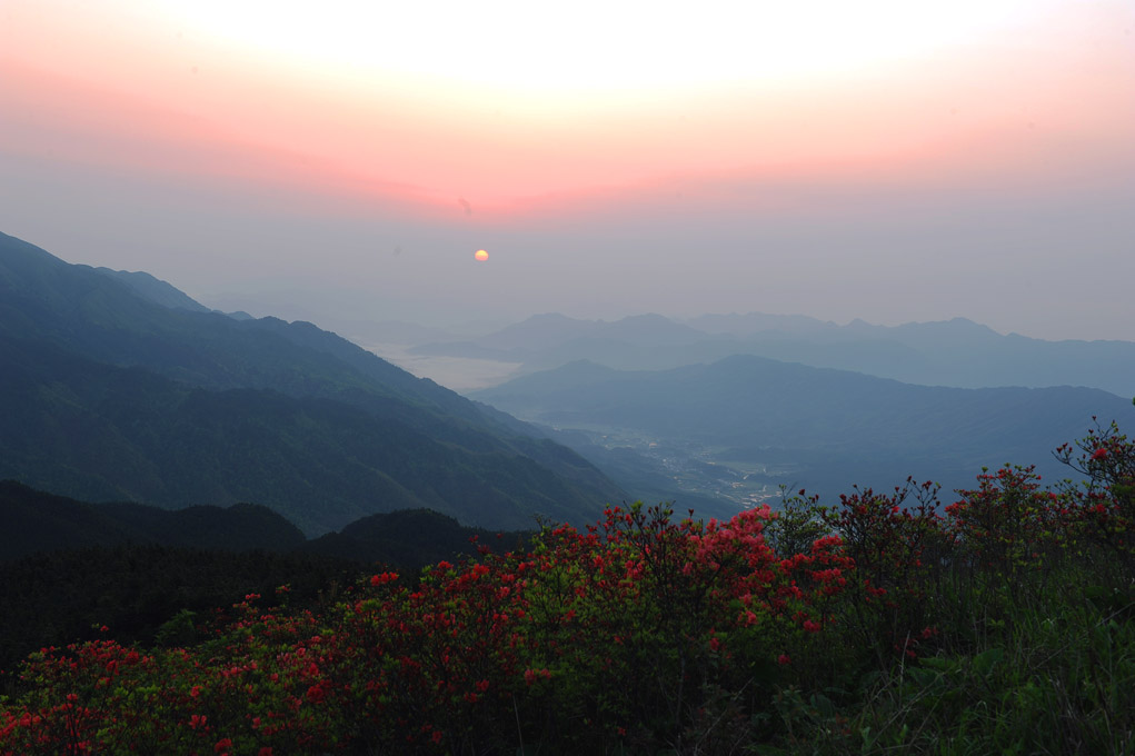 家乡最高山，九岭尖，海拔1784米 摄影 老豆