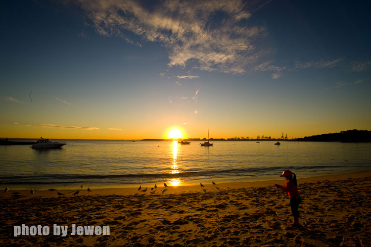 温暖的落日 摄影 JewenAU