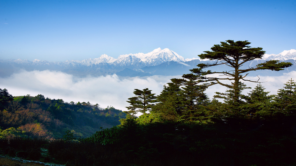 二郎山风光 摄影 葛达山