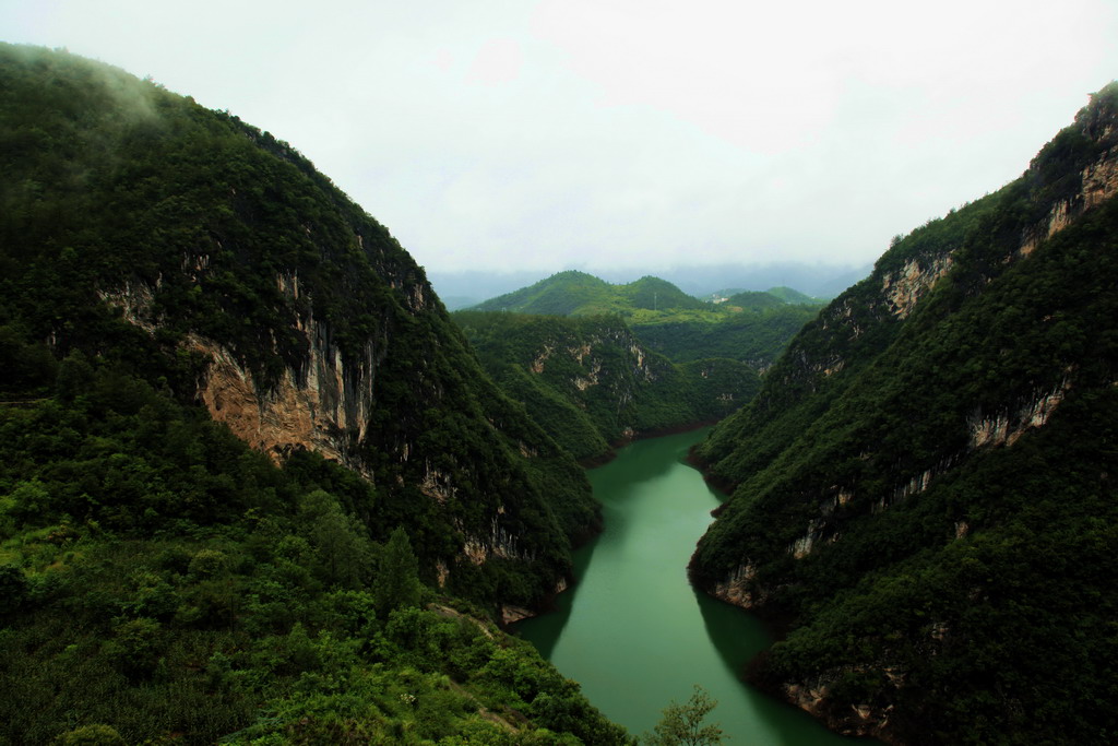 湖北清江一条河 摄影 沧海一粟548