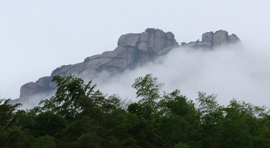 上饶灵山 摄影 居高声自远