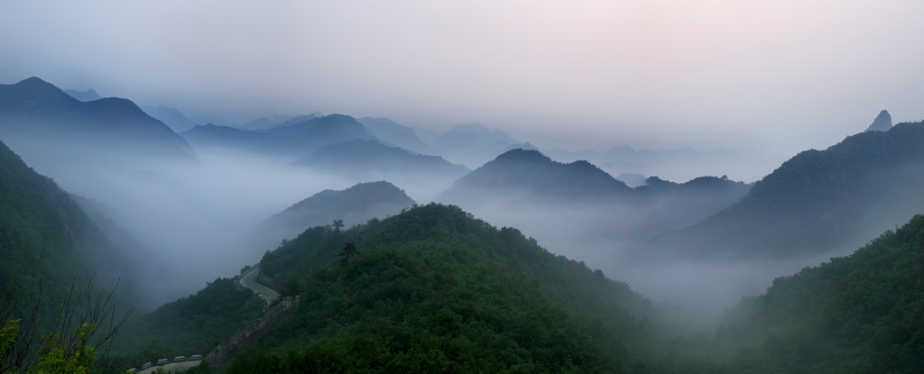 雾漫群山 摄影 大风起兮-1