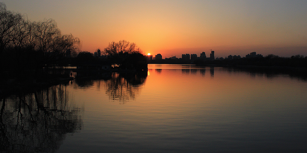 夕阳西下 摄影 闫俊冬