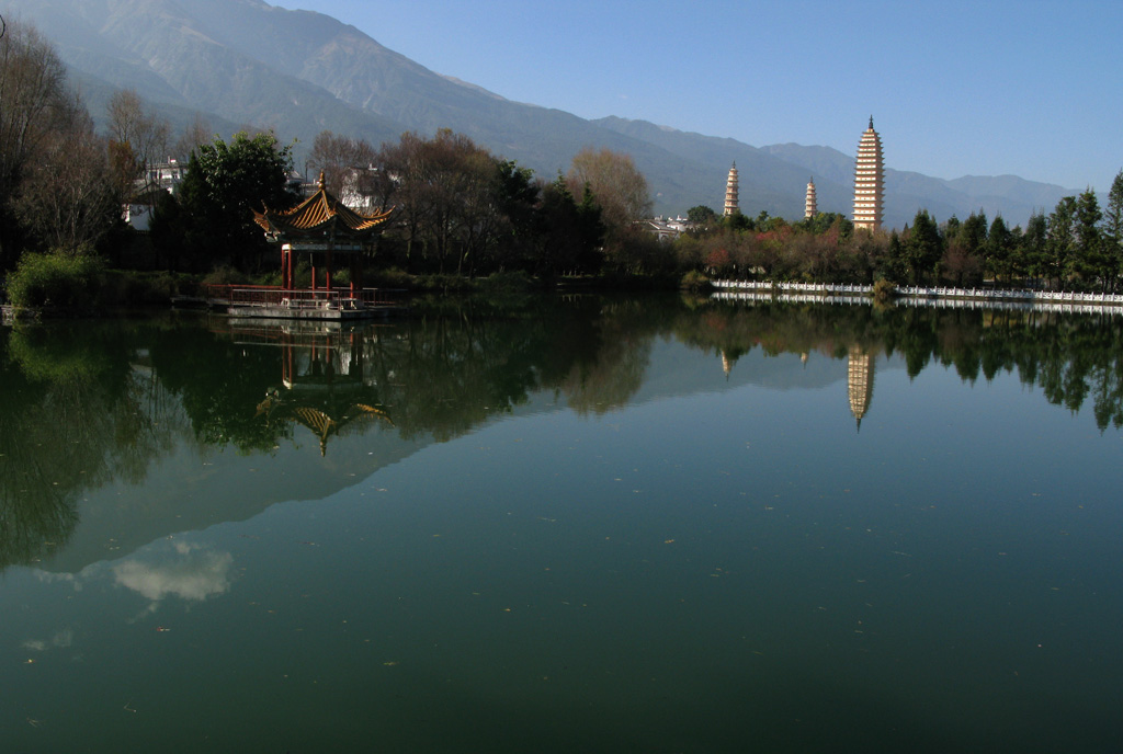 大理崇圣寺三塔 摄影 喜洲巴巴