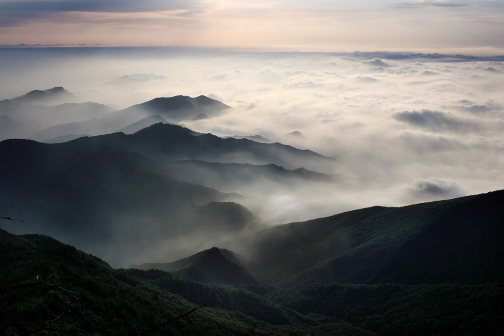 雾灵山灵雾 摄影 湛思