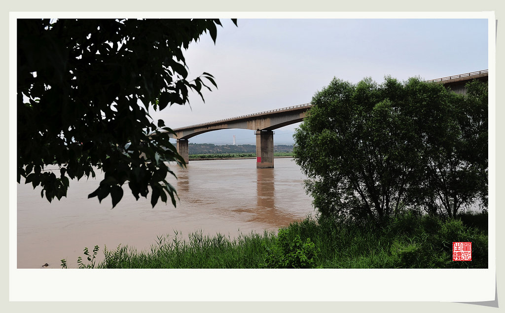 黄河.黄土地7‘黄河公路大桥’ 摄影 翟永生