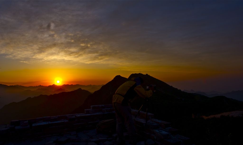 朝霞 摄影 baiyumao