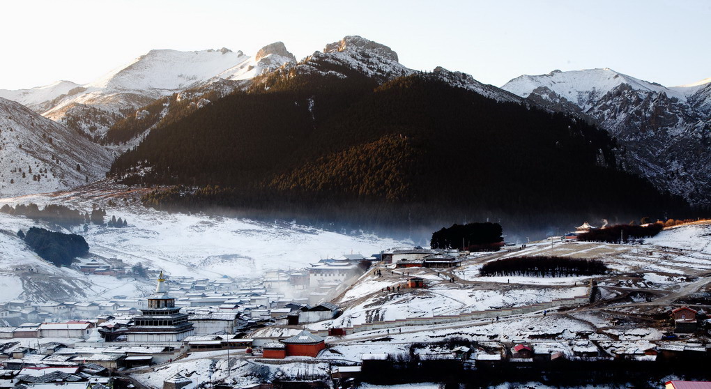 晴川雪霁图 摄影 闽山茶客