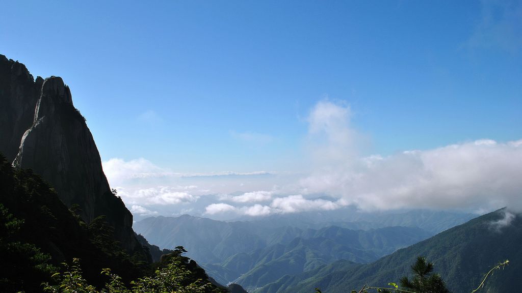 黄山云景 摄影 漫步网谈