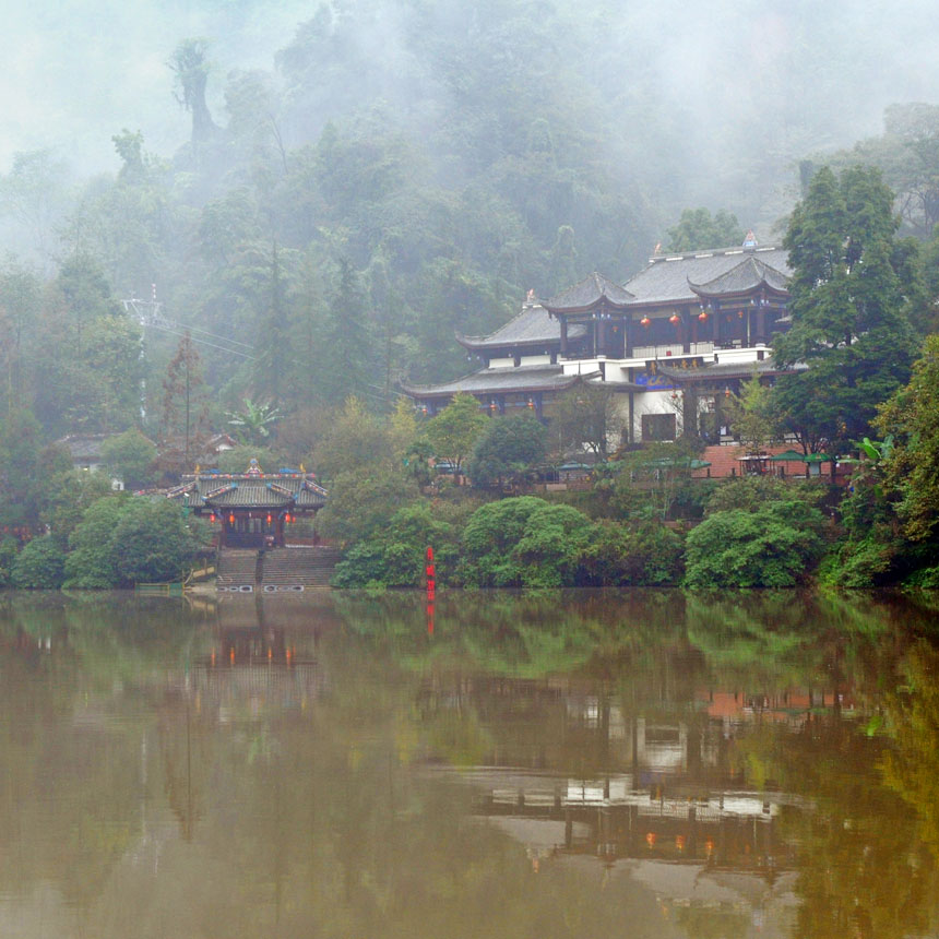 雨后青城山 摄影 读书狼馆主