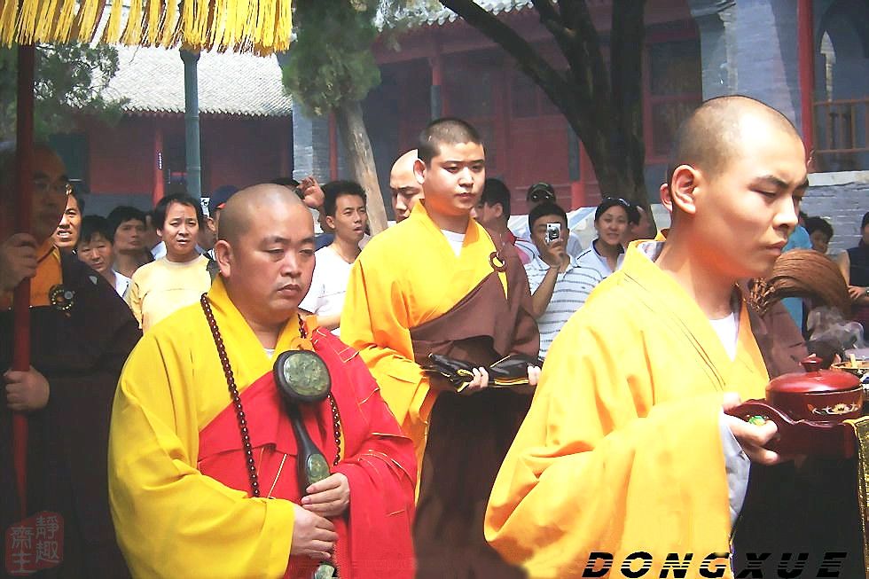 少林寺住持--释永信 摄影 静趣斋