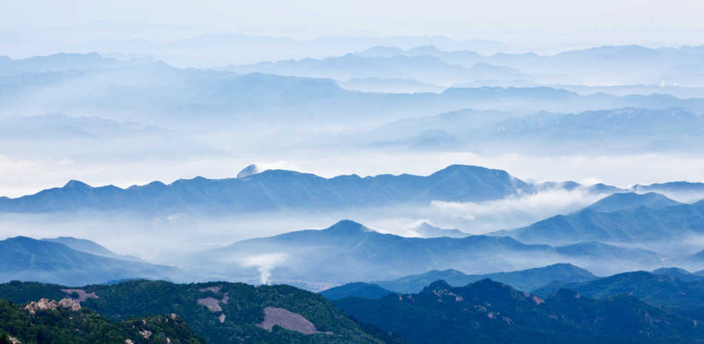 雾灵光 摄影 行至巫山