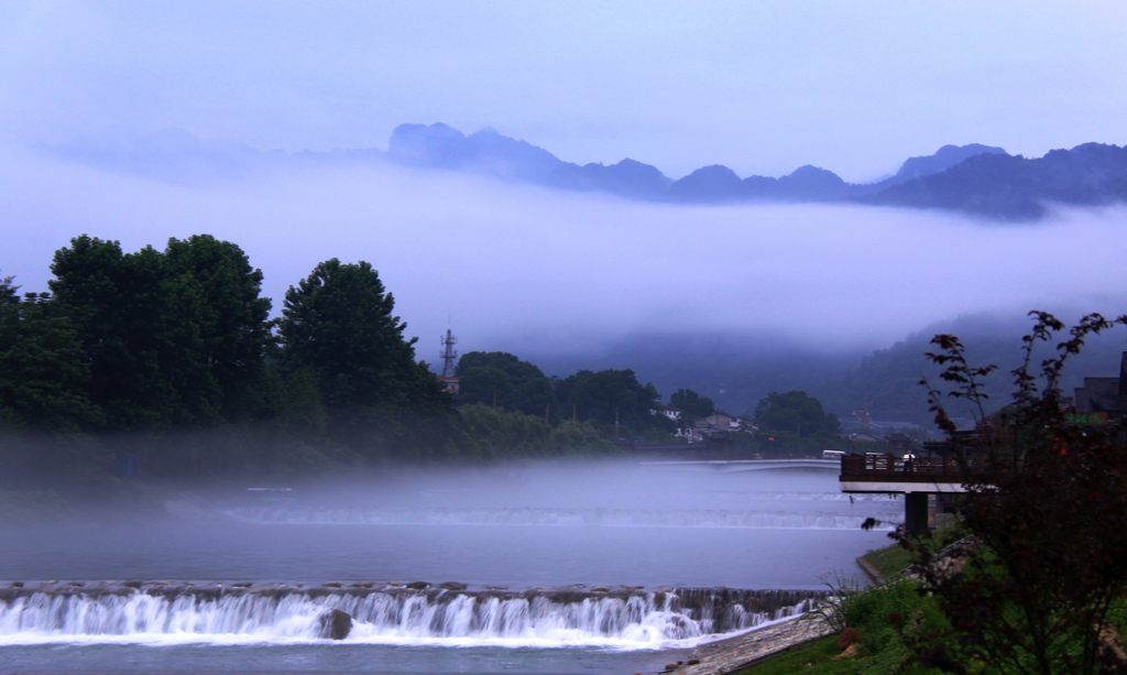 烟雨湘西系列之4 摄影 又见垂杨