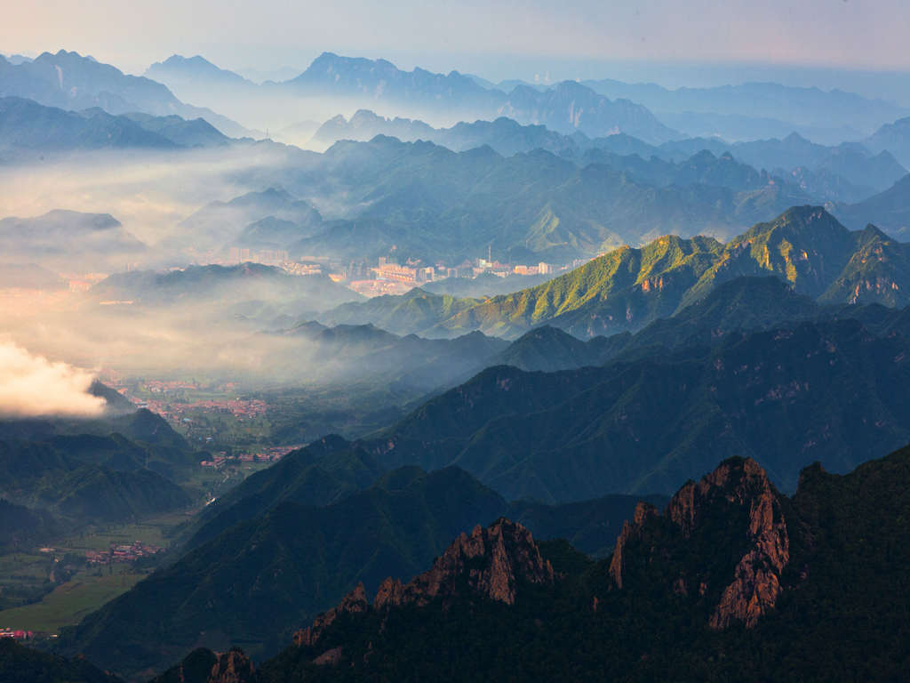 雾灵光 摄影 行至巫山