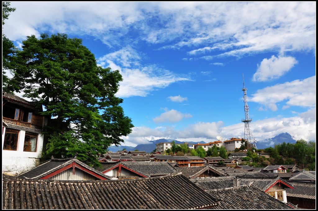 丽江-古城-风光 摄影 田园笛声