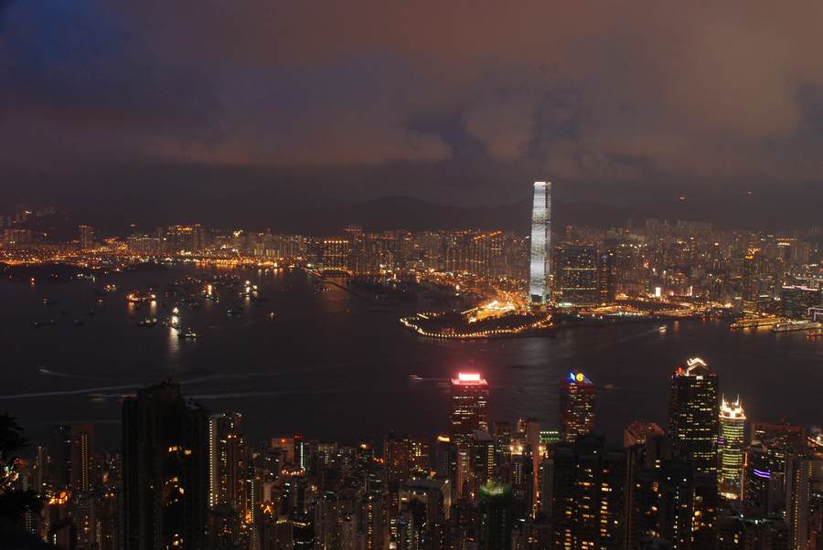 香港夜景（2） 摄影 丝雨悠扬