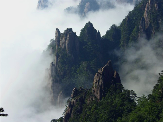 黄山 摄影 游天地