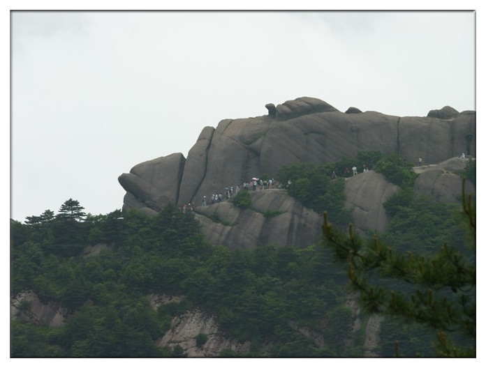 黄山---鳌鱼峰 摄影 游天地