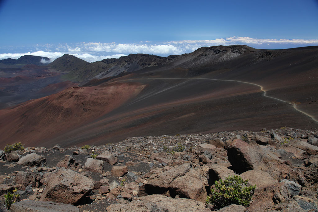 夏威夷haleakala火山公园 摄影 故乡人