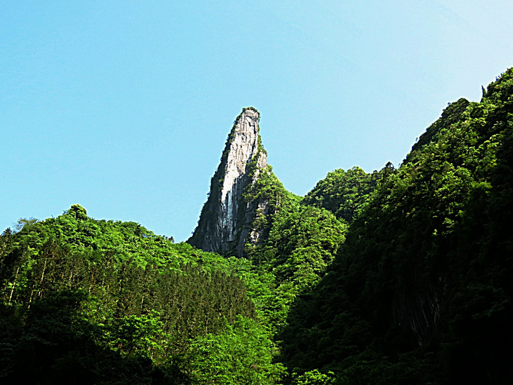 崩溪河谷 摄影 严老头