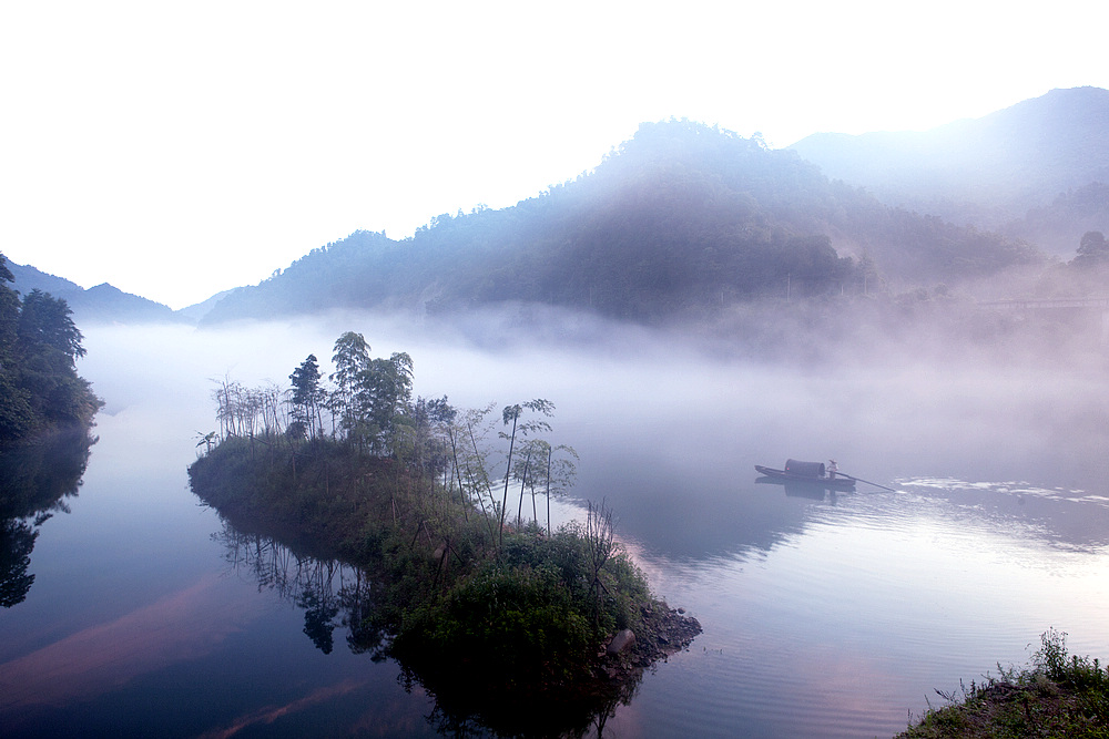 湖南郴州—小东江晨雾奇景 摄影 梓影